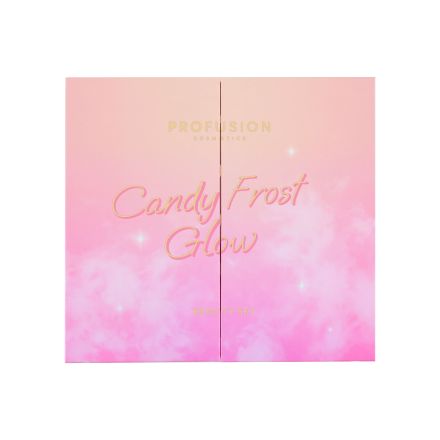 PROPFUSION GET THE GLAM Подаръчен комплект сенки,хайлайтър,олио за устни