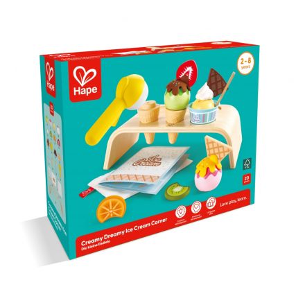HAPE Кът за сладолед 20 части, 36+М