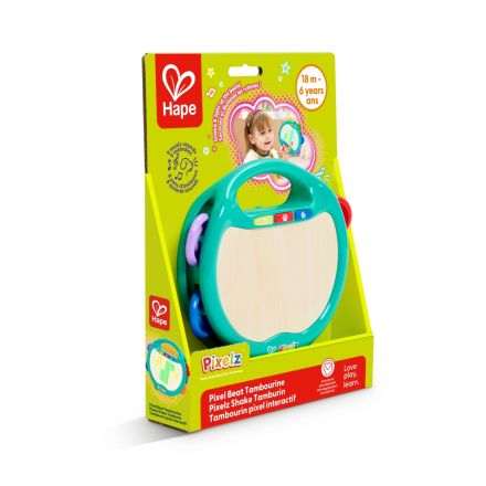 HAPE Интерактивна играчка пиксел бийт тамбурина, 1бр.