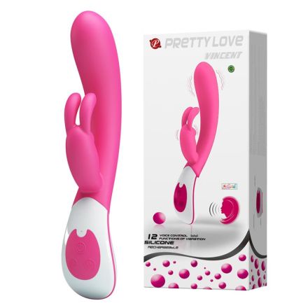 PRETTY LOVE VINCENT Мултифункционален вибратов, 21см.