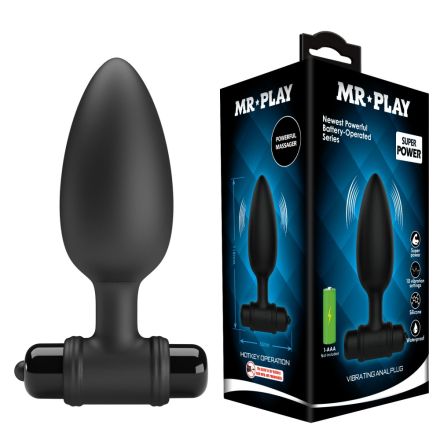 PRETTY LOVE BUTT PLUG MR. PLAY Анален вибратор, 11.8см.