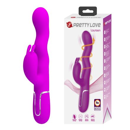 PRETTY LOVE LAURSEN Мултифункционален вибратор за G-точка, 25см.