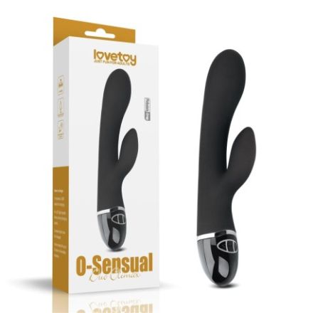 O-SENSUAL DUO CLIMAX BLACK Мултифункционален вибратор, 20см.