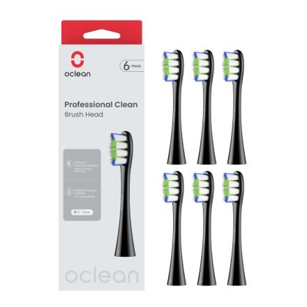 OCLEAN PROFESSIONAL CLEAN-6PACK P1C5 B06, 6бр., черни
