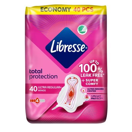 LIBRESSE Дамски превръзки ultra normal, 40 бр.