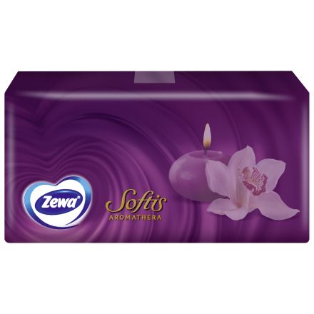 ZEWA SOFTIS AROMATHERA Носни кърпи 4 пласта, 1 бр.