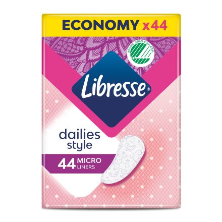 LIBRESSE DAILY FRESH Дамски превръзки MICRO, 44 бр.
