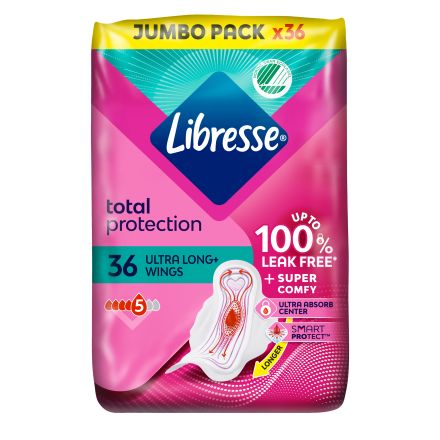 LIBRESSE ULTRA THIN LONG Дамски превръзки, 36 бр.