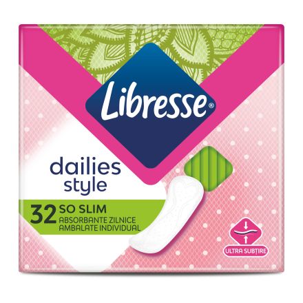 LIBRESSE SO SLIM Ежедневни дамски превръзки, 32 бр.