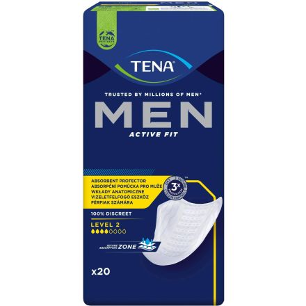 TENA MEN Урологичен протектор ниво 2, 20бр.