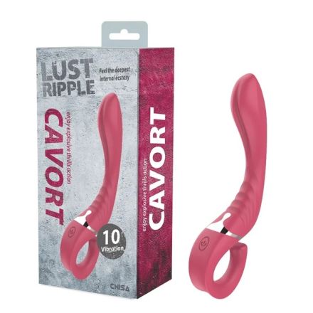 CHISA CAVORT LUST RIPPLE Вибратор за "G-точка", 18см.