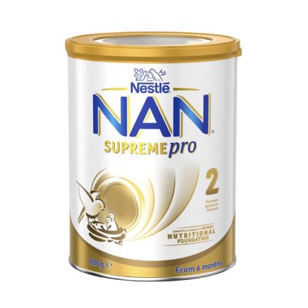 NAN SUPREME PRO 2 Мляко за кърмачета 6-12М, 800гр.