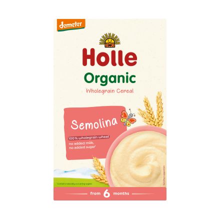 HOLLE Био грис каша, 250гр.