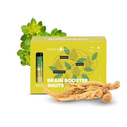 VALENTIS GREENIFY BRAIN BOOSTER SHOT Шот 14X25мл.