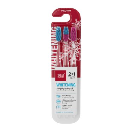 SPLAT PROFESINAL WHITENING Четка за зъби, 3бр.