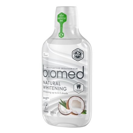 BIOMED NATURAL WHITENING Вода за уста , 500 мл.