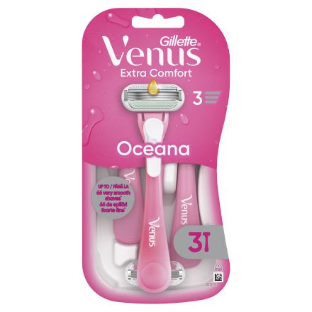 GILLETTE VENUS OCEANA Дамска еднократна самобръсначка, 3 бр./оп