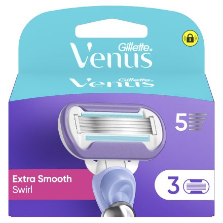 GILLETTE VENUS SWIRL Резерви ножчета, 3бр.