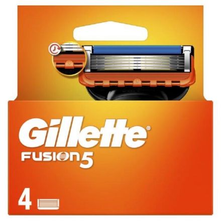 GILLETTE FUSION Ножчета за бръснене, 4 бр.