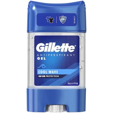 GILLETTE COOL WAVE Део гел против изпотяване, 70 мл.