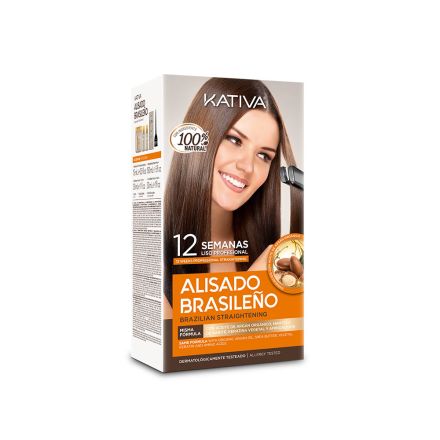 KIT KATIVA BRAZILIAN STRAIGHTENING Терапия за изправяне на коса 