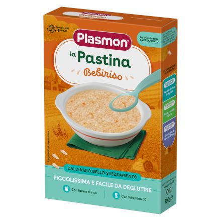 PLASMON Бебешка паста без глутен бебиризо 6М+,300Г