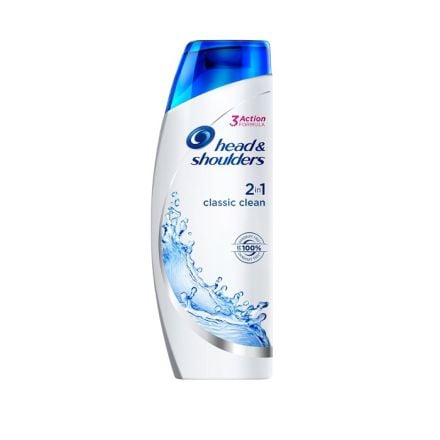 HEAD&SHOULDERS 2IN1 Шамоан за коса чистота и грижа, 360 мл.