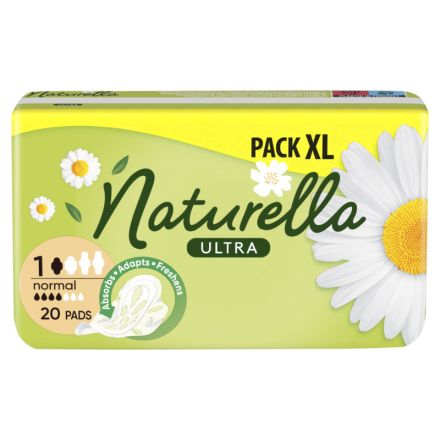 NATURELLA ULTRA NORMAL Дамски превръзки нормал, 20 бр.