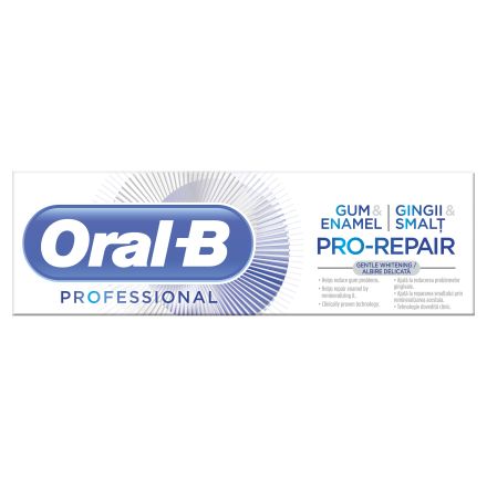 ORAL B GUM & ENAMEL PROFESSIONAL REPAIR WHITE Паста за зъби, 75мл.