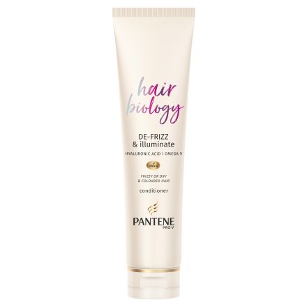 PANTENE HAIR BIOLOGY DE-FRIZZ & ILLUMINATE Балсам, 160мл.