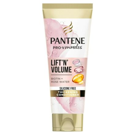 PANTENE PRO-V MIRACLES LIFT & VOLUME Балсам за коса с биотин и розова вода, 200 мл