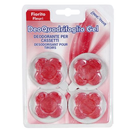 LINIE FRESH Мини освежител за дрехи гел цитрус/цветя, 4бр./оп.