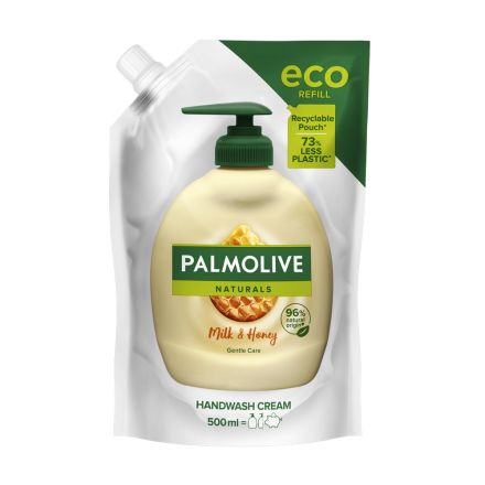 PALMOLIVE MILK&HONEY Течен сапун пълнител, 500мл.
