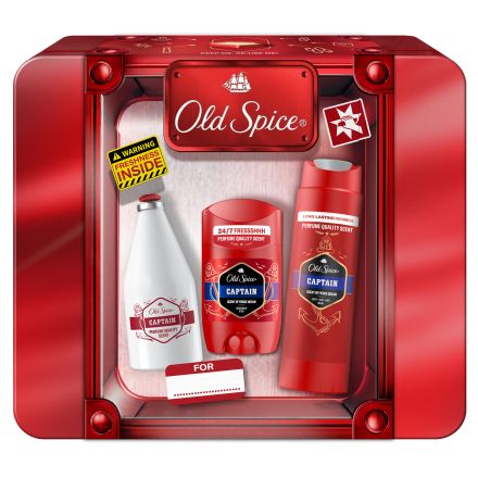 OLD SPICE CAPTAIN Комплект стик +гел+афтършейв+кутия