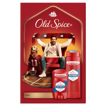 OLD SPICE WHITEWATER SPO RTFAN Комплект стик и душ гел