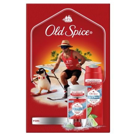 OLD SPICE COLD SPICE Комплект део стик, душ гел