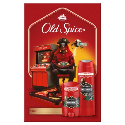 OLD SPICE WOLFTHORN Комплект душ гел, део стик