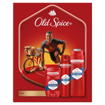 OLD SPICE WHITEWATER Комплект део стик, део спрей, душ гел