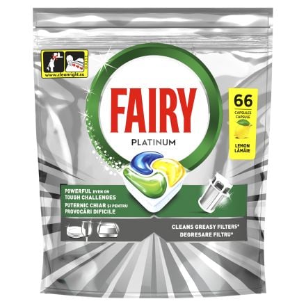 FAIRY Таблетки за съдомиялна платинум, 66 бр