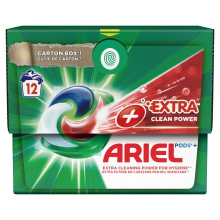 ARIEL EXTRA CLEAN POWER Течни капсули за пране, 12бр.