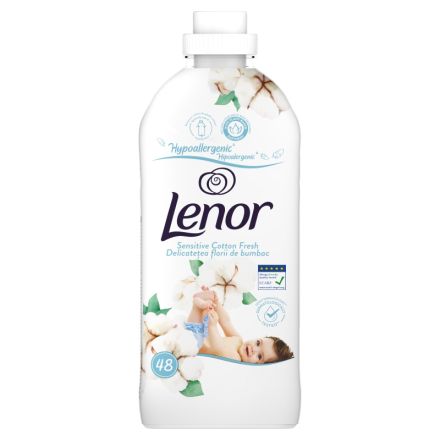 LENOR SENSITIVE Омекотител, 48 пранета