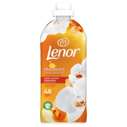 LENOR GOLD ORCHID & VANILLA AMBER Омекотител, 48 пранета