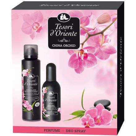 TESORI D'ORIENTE КИТАЙСКА ОРХИДЕЯ Комплект тоалетна вода 100 мл + део спрей 150 мл  