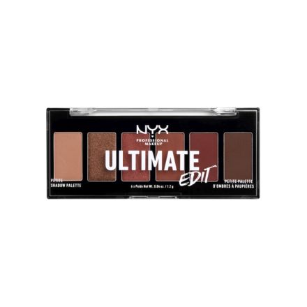 NYX PROFESSIONAL MAKE UP ULTIMATE SHADOW Палитра сенки за очи 01, 6 Цвята