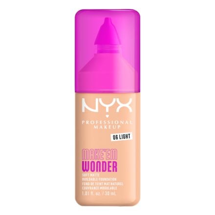 NYX PROFESSIONAL MAKEUP MAKE 'EM WONDER LIGHT Фон дьо тен 06