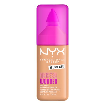 NYX PROFESSIONAL MAKEUP MAKE 'EM WONDER LIGHT NUDE Фон дьо тен 09 