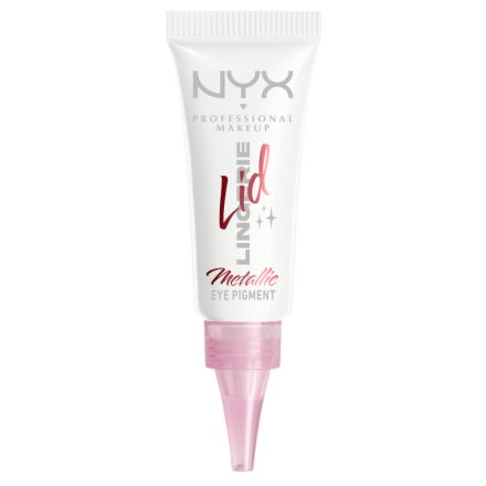 NYX PROFESSIONAL MAKEUP LID LINGERIE SATIN SILVER Течни сенки за очи 01