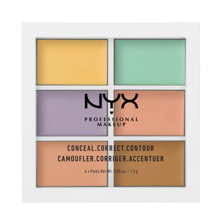 NYX PROFESSIONAL MAKE UP CONCEAL CORRECT CONTOUR Палитра 3CP04, 9 гр.