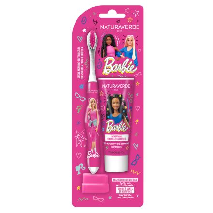 DISNEY BARBIE Четка за зъби + Паста за зъби, 25 мл