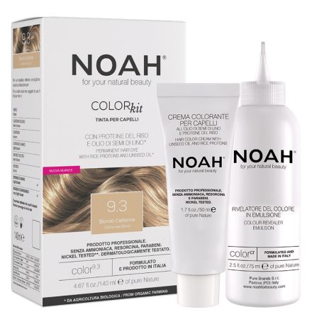 NOAH PERMANENT HAIR DYE Безамонячна трайна боя за коса 9.3